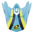 Load image into Gallery viewer, EVS T3 Works Visor - Blue/Hivis/Yel