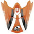 Load image into Gallery viewer, EVS T3 Works Visor - Orange/White/Black