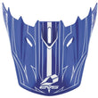 Load image into Gallery viewer, EVS T5 Pinner Visor - Blue/White
