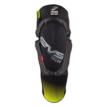 Load image into Gallery viewer, EVS TP199 Knee/Shin Guard Pair Black/Hi Viz - Large/XL - Side View