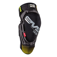 Load image into Gallery viewer, EVS TP199 Knee/Shin Guard Pair Black/Hi Viz - Youth - Main Product View