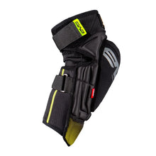 Load image into Gallery viewer, EVS TP199 Knee/Shin Guard Pair Black/Hi Viz - Youth - Side View