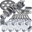 Load image into Gallery viewer, Eagle 1Pc 3.750in Crank 5.700in I-Beam Rods -10cc 4.030in Pistons Balanced Assembly fits Chevrolet 350 - Main Product View