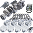 Load image into Gallery viewer, Eagle 1Pc 3.750in Crank 5.700in I-Beam Rods -10cc 4.030in Pistons Rotating Assembly fits Chevrolet 350