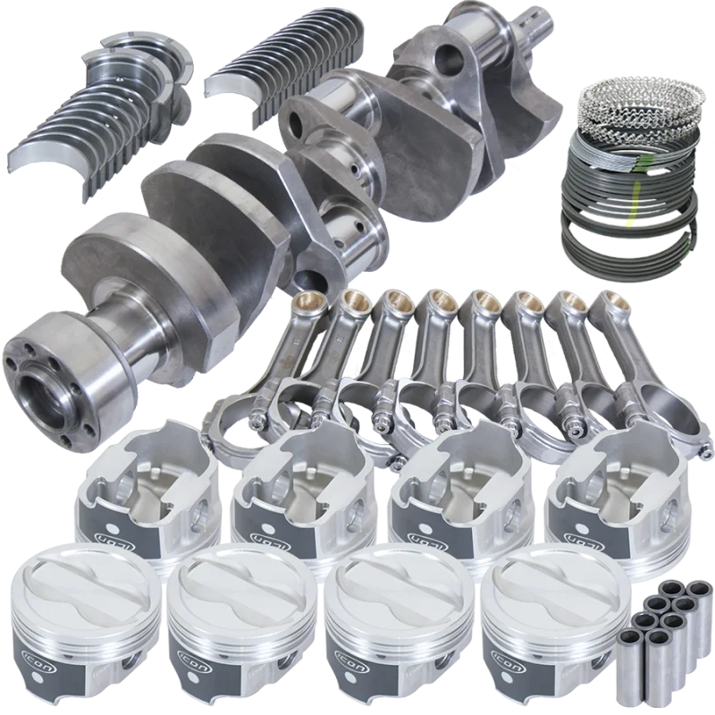 Eagle 1Pc 3.750in Crank 5.700in I-Beam Rods -18cc 4.040in Pistons Rotating Assembly fits Chevrolet LT1 350 - Main Product ...