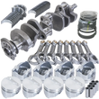 Load image into Gallery viewer, Eagle 1Pc 3.750in Crank 5.700in I-Beam Rods -7cc 4.040in Pistons Rotating Assembly fits Chevy LT1350 - Side View