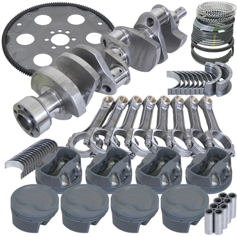 Eagle 1Pc 3.750in Crank 6.000in I-Beam Rod 4.060in Pistons 153 Tooth FP Balanced Assembly fits Chevy 350 - Main Product View