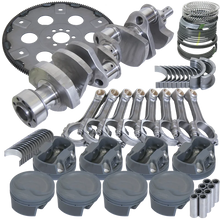 Load image into Gallery viewer, Eagle 1Pc 3.750in Crank 6.000in I-Beam Rod 4.060in Pistons 168 Tooth FP Balanced Assembly fits Chevy 350 - Main Product View