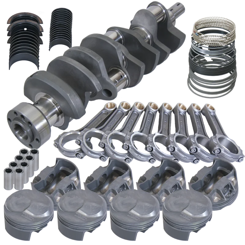 Eagle 1Pc 4.250in Crank 6.385in I-Beam Rods 43cc Dome 4.280in Pistons Rotating Assembly fits Chevy 454 - Main Product View