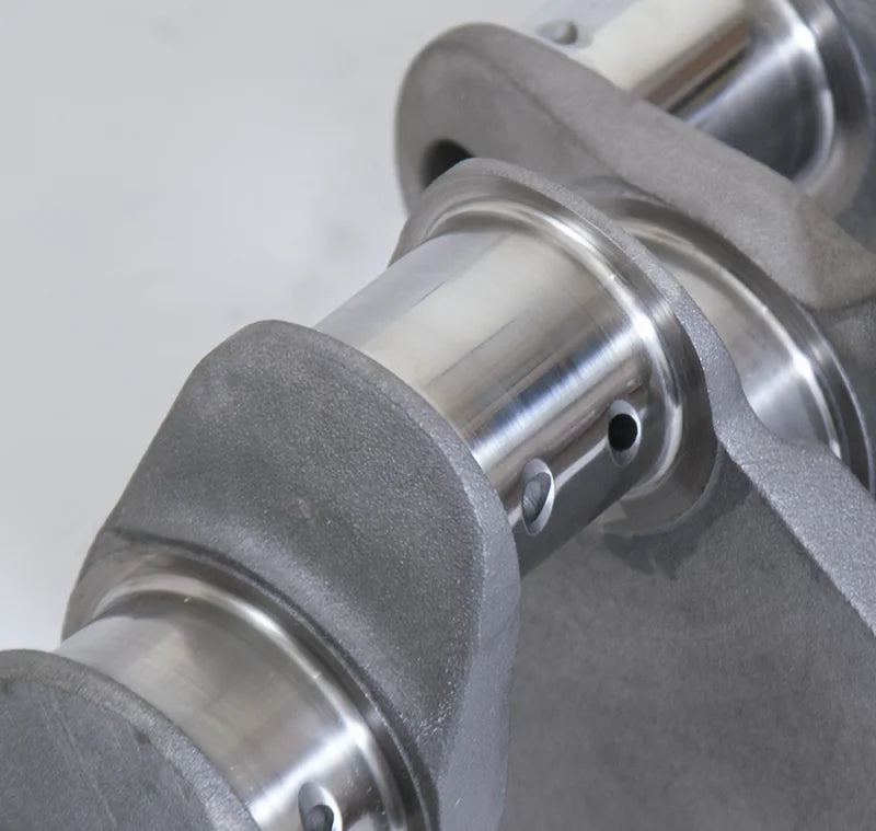 Eagle 1Pc Rear Seal 4.000in Stroke Internal Balance Forged 4340 Steel Crankshaft fits Chevrolet BB - Back View