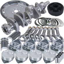 Load image into Gallery viewer, Eagle 3.400in Crank 5.400in I-Beam Rods 4.030in Pistons 157 Tooth FW Balanced Assembly fits Ford 302 - Side View