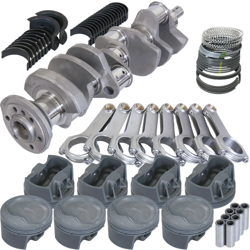 Eagle 3.750in Crank 5.700in H-Beam -20cc 4.165in Pistons Rotating Assembly fits Chevrolet 400 - Side View