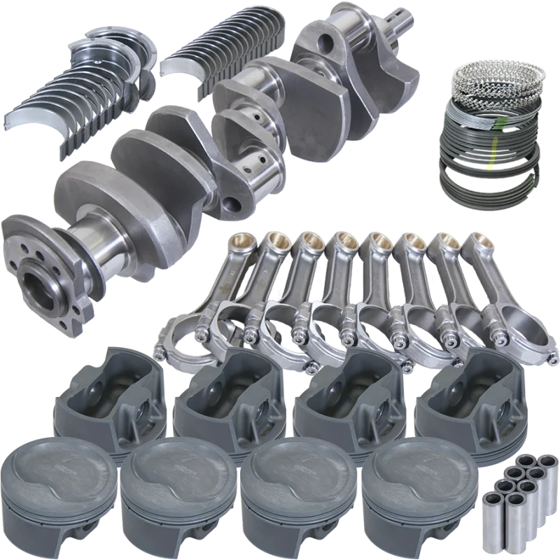 Eagle 3.750in Crank 5.700in I-Beam Rods -20cc 4.165in Pistons Rotating Assembly fits Chevrolet 400 - Side View