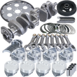 Load image into Gallery viewer, Eagle 3.750in Crank 5.700in I-Beam Rods -30cc 4.165in Pistons Balanced Assembly fits Chevrolet 400 - Side View
