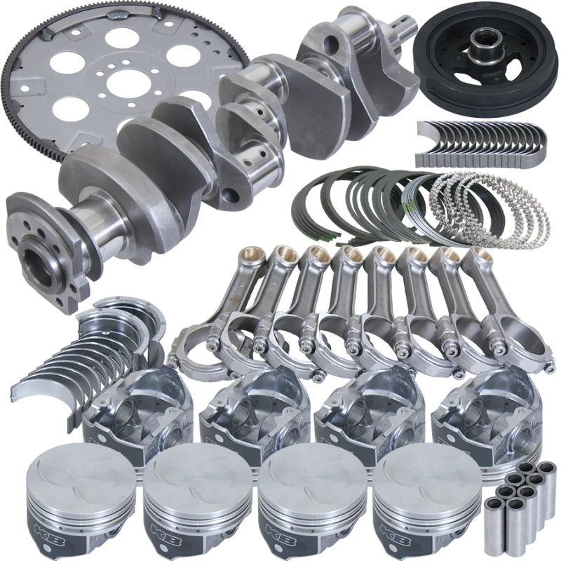 Eagle 3.750in Crank 5.700in I-Beam Rods -7cc Flat Top 4.165in Pistons Balanced Assembly fits Chevrolet 400 - Main Product ...