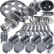 Load image into Gallery viewer, Eagle 3.750in Crank 6.000in I-Beam Rods -16cc 4.060in Pistons Balanced Assembly fits Chevy 350 - Side View
