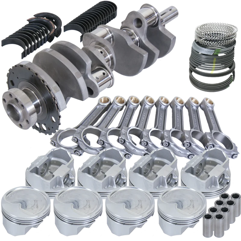 Eagle 4.000in Crank 24 Tth Reluctor 6.125in I-Beam Rods 4.005in Pistons Rotating Assembly fits Chevy LS2 - Main Product View