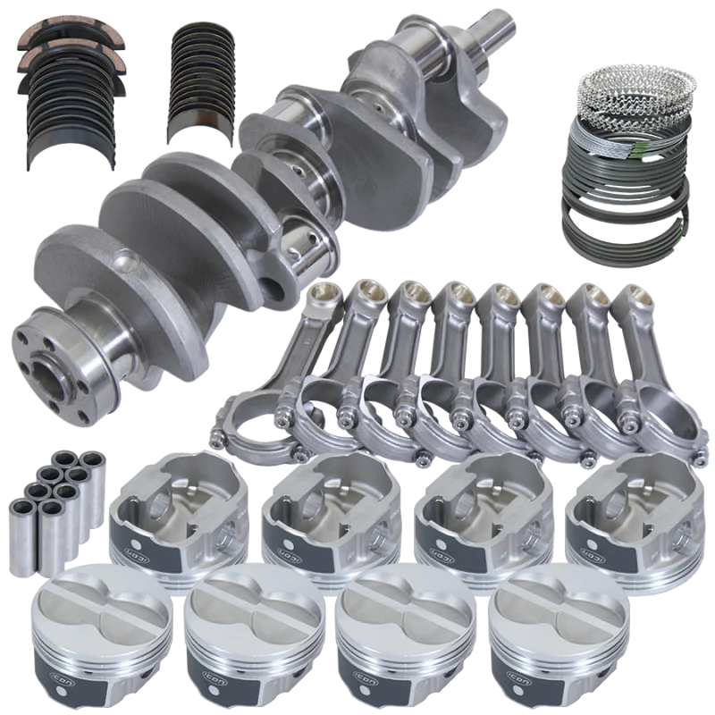 Eagle 4.000in Crank 2.750in Journal 6.200in I-Beam Rods 4.040in Pistons Rotating Assembly fits Ford 351W - Main Product View