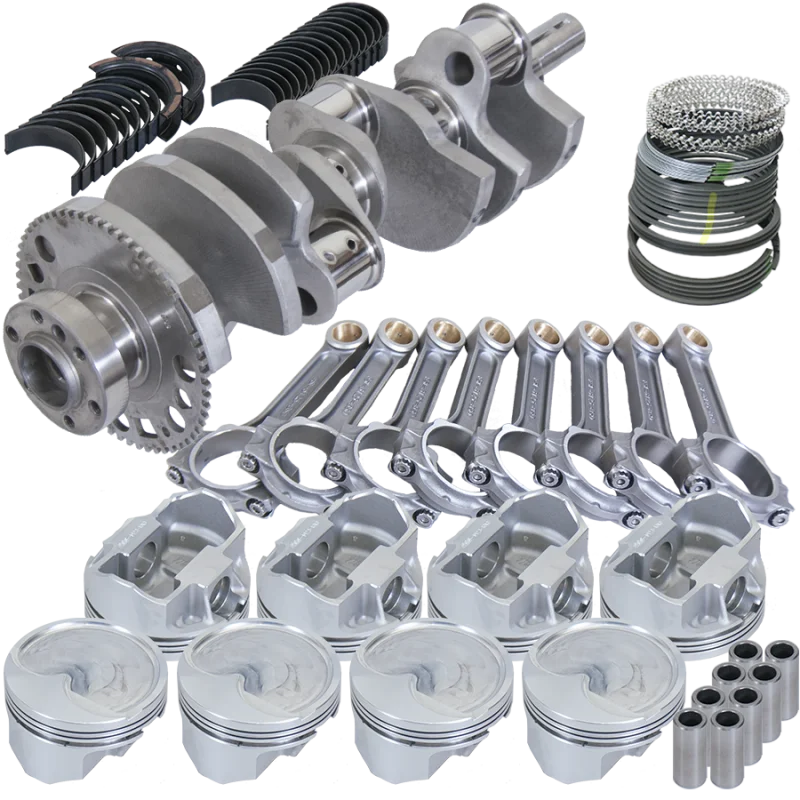 Eagle 4.000in Crank 58 Tth Reluctor 6.125in I-Beam Rods 4.005in Pistons Rotating Assembly fits Chevy LS2 - Main Product View