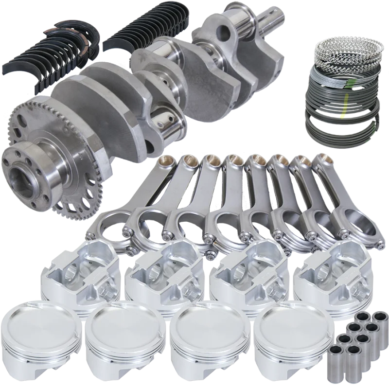 Eagle 4.000in Crank 58 Tth Rlctor 6.125in H-Beam 3.780in Pistons Rotating Assembly fits Chevrolet LS 4.8L / 5.3L - Main Pr...