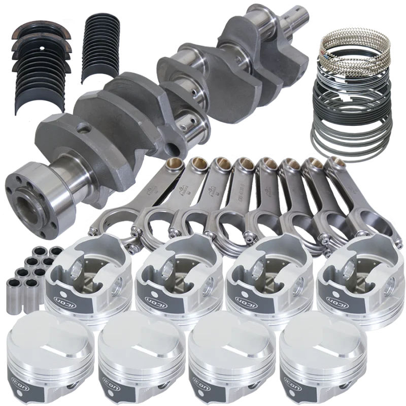 Eagle 4.000in Crank 6.135in H-Beam 43cc Dome 4.280in Pistons Rotating Assembly fits Chevy 454 - Main Product View