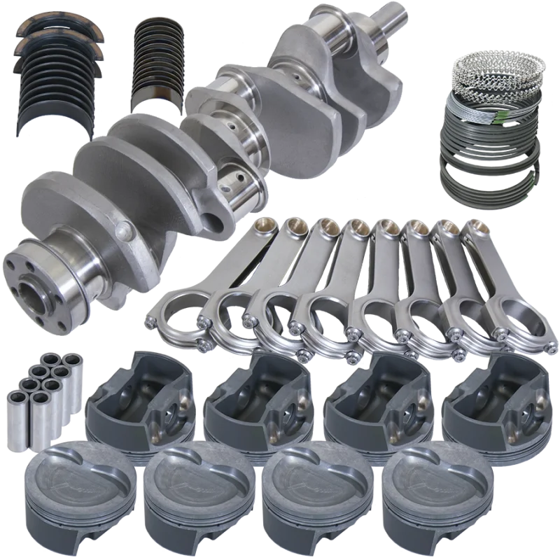 Eagle 4.000in Crank 6.250in H-Beam -26cc Inv Dome 4.040in Pistons Rotating Assembly fits Ford / 351W - Side View