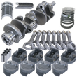 Load image into Gallery viewer, Eagle 4.000in Crank 6.250in I-Beam Rods -26cc Inv Dome 4.040in Pistons Rotating Assembly fits Ford / 351W - Side View