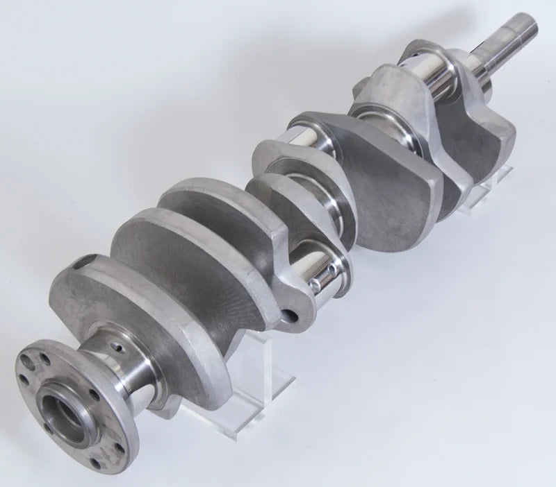 Eagle 4.140in Stroke 2.200in Rod Journals Internal Balance Forged 4340 Steel Crankshaft fits Ford 460 - Side View