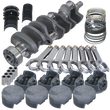Load image into Gallery viewer, Eagle 4.250in Crank 6.385in H-Beam -3cc Flat Top 4.310in Pistons Balanced Assembly fits Chevy 454 - Main Product View