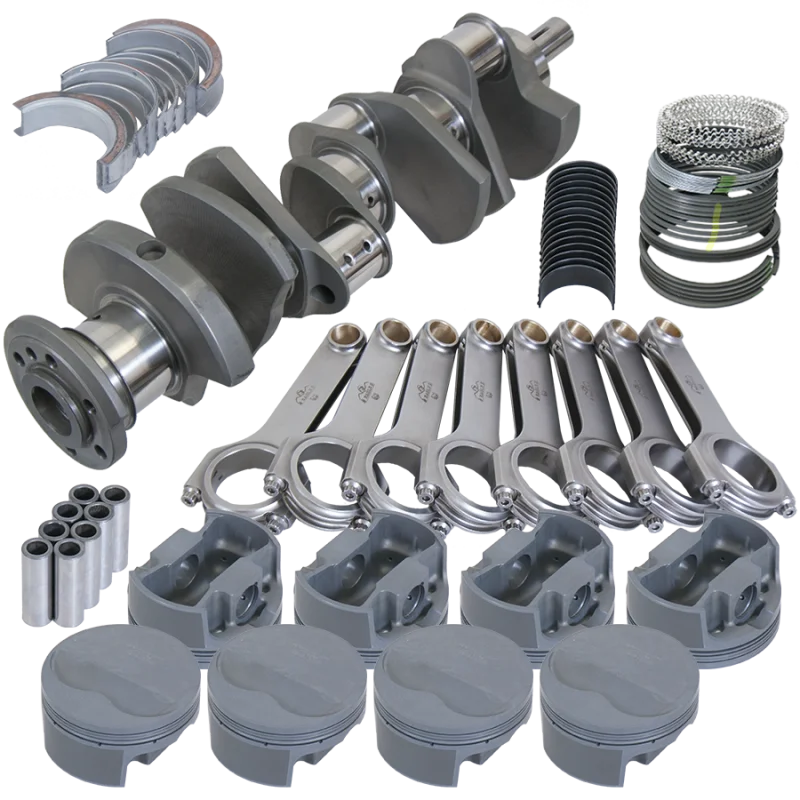 Eagle 4.250in Crank 6.800in H-Beam -6cc Flat Top 4.155in Pistons Rotating Assembly fits Pontiac 455 - Main Product View