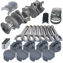 Load image into Gallery viewer, Eagle 4.500in Crank 6.800in H-Beam -6cc Flat Top 4.185in Pistons Rotating Assembly fits Pontiac 455 - Main Product View