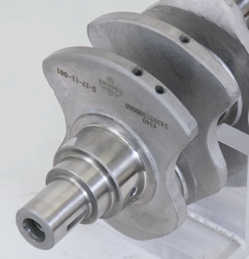Eagle 4G63 Stroker 100mm Crankshaft For 6-Bolt (DSM) - Back View