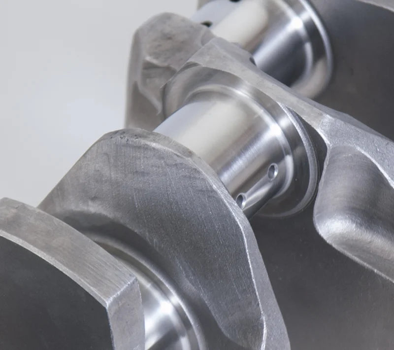 Eagle 8BA Flathead 4.000in Stroke 2.000in Journal Cast Crankshaft fits Ford 8BA - Installation View