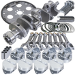 Load image into Gallery viewer, Eagle Balanced Assembly 1Pc 3.750in Crank 5.700in I-Beam Rods 4.000in Pistons 168 Tooth FP fits Chevy 350 - Side View