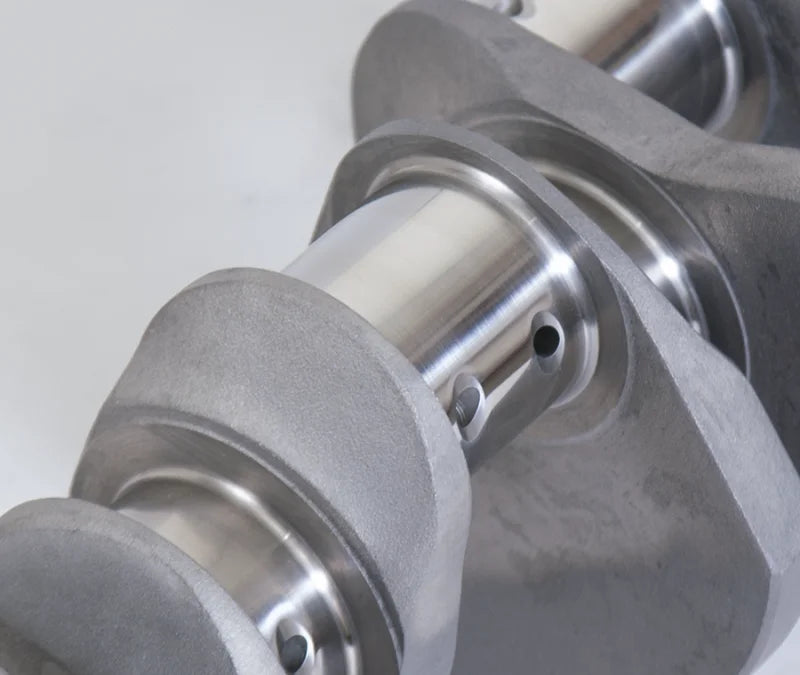 Eagle Chevrolet 283-327 3.000in Stroke Small Journal Forged 4340 Steel Crankshaft - Back View