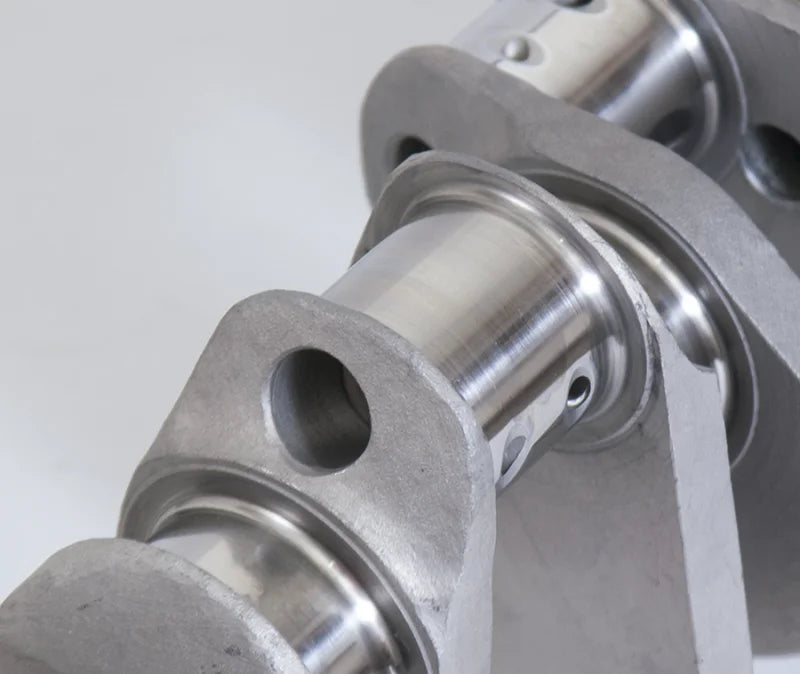 Eagle Chevrolet 305/350 3.500in Stroke Forged 4340 Steel Lightweight Crankshaft - Back View