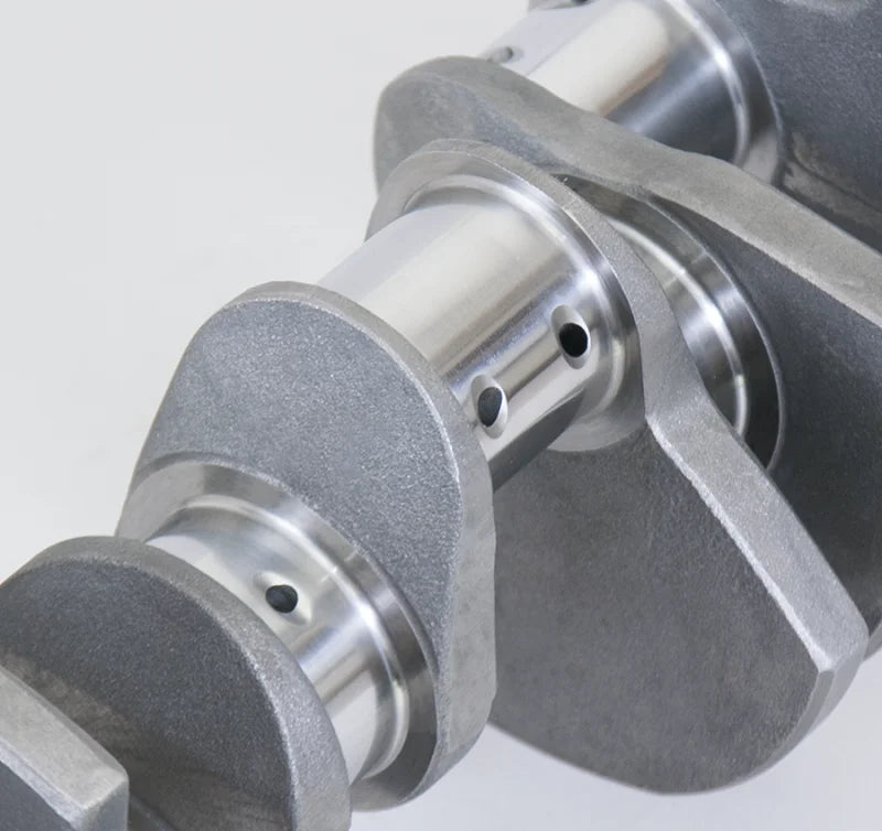 Eagle Chevrolet 305/350 3.7500in 1Piece Rear Seal Standard Cast Steel Crankshaft - Back View