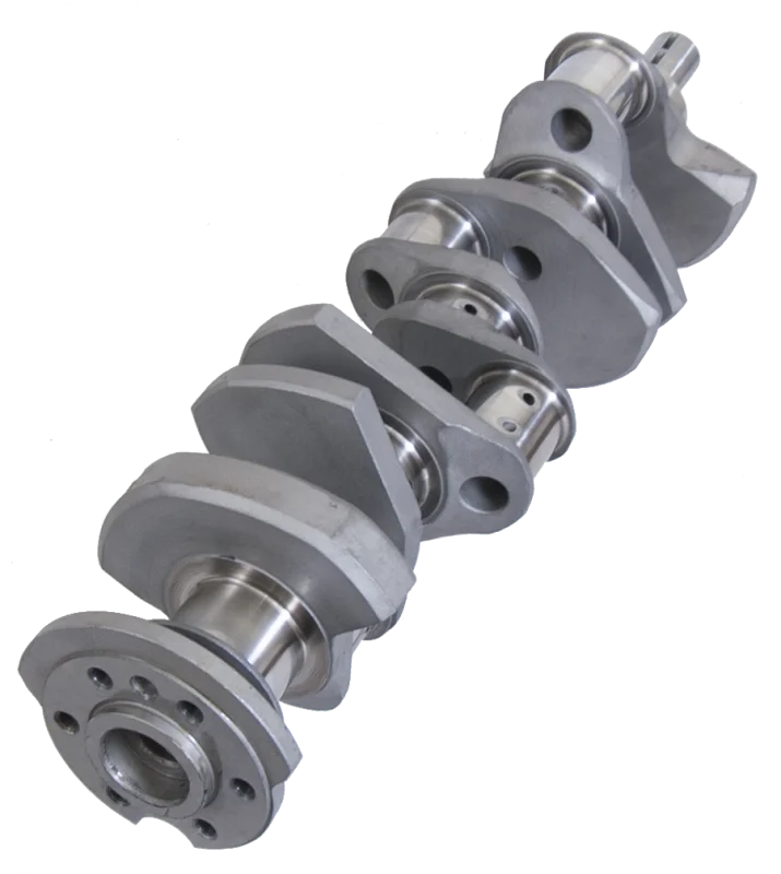 Eagle Chevrolet 305/350 4.000in Stroke 2.000in Rod Journals Forged 4340 Lightweight Steel Crankshaft - Side View