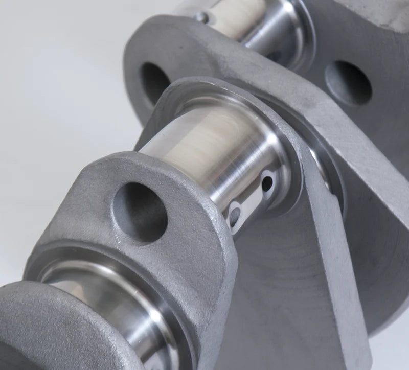 Eagle Chevrolet 305/350 4.000in Stroke 2.000in Rod Journals Forged 4340 Lightweight Steel Crankshaft - Installation View
