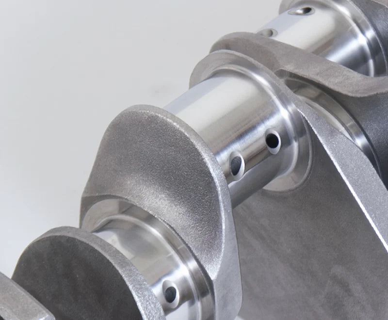 Eagle Chevrolet 305/350 Small Block 2pc Rear Seal 3.75in Stroke Internal Balance Cast Crank Shaft - Side View