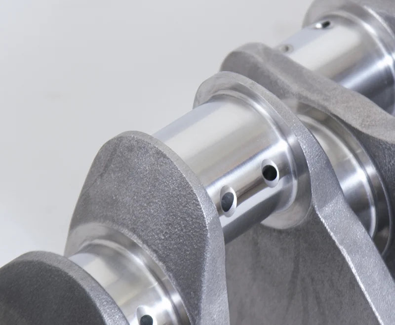 Eagle Chevrolet 305/350 Small Block 2pc Rear Seal 3.48in Stroke Internal Balance Cast MS Crank Shaft - Back View