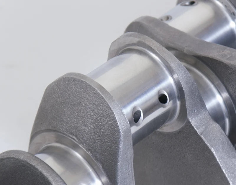Eagle Chevrolet 350 1 Pc 3.480in Stroke Cast Crankshaft - Side View