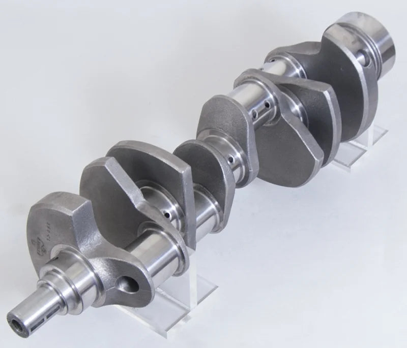 Eagle Chevrolet 350 1 Pc 3.480in Stroke Cast Crankshaft - Back View