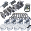 Load image into Gallery viewer, Eagle Chevrolet 350 1Pc Rear Seal Rotating Assembly Kit .030 Bore 3.75in Stroke - Side View