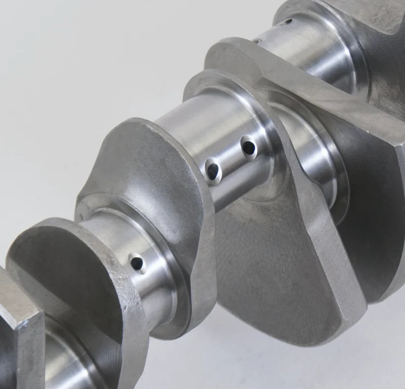 Eagle Chevrolet 350 2 Pc 3.480in Stroke IMCA Legal Cast Crankshaft - Installation View