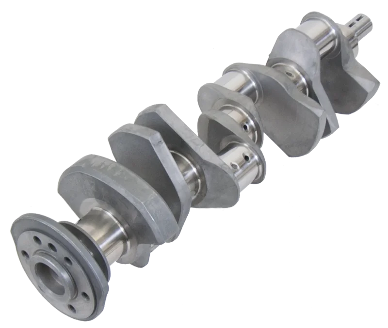 Eagle Chevrolet 350 2Pc 3.480in Stroke IMCA Legal Forged 4340 Steel Crankshaft - Side View