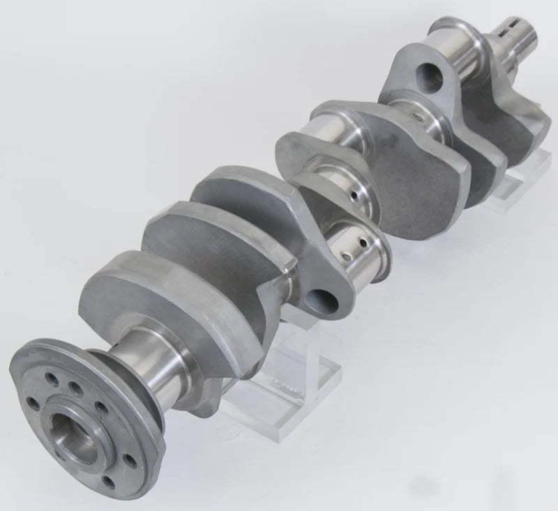 Eagle Chevrolet 350 2Pc BBC Snout 3.750in Stroke Forged 4340 Steel Crankshaft - Side View