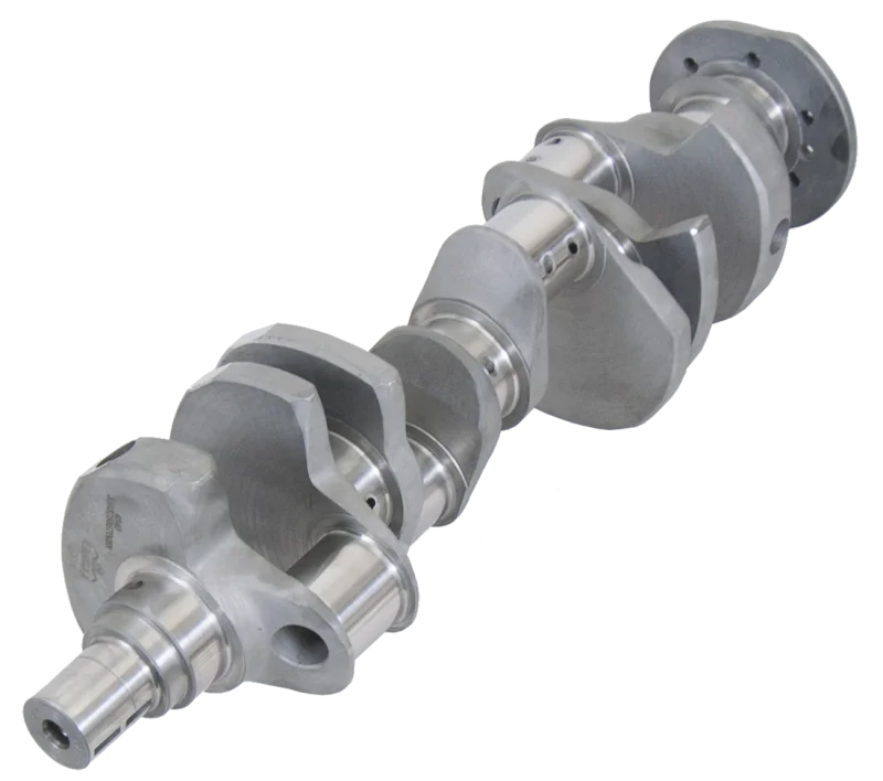 Eagle Chevrolet 350 2Pc BBC Snout 3.750in Stroke Forged 4340 Steel Crankshaft - Back View
