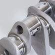 Load image into Gallery viewer, Eagle Chevrolet 350 3.500in Stroke Forged 4340 Featherweight Steel Crankshaft - Back View