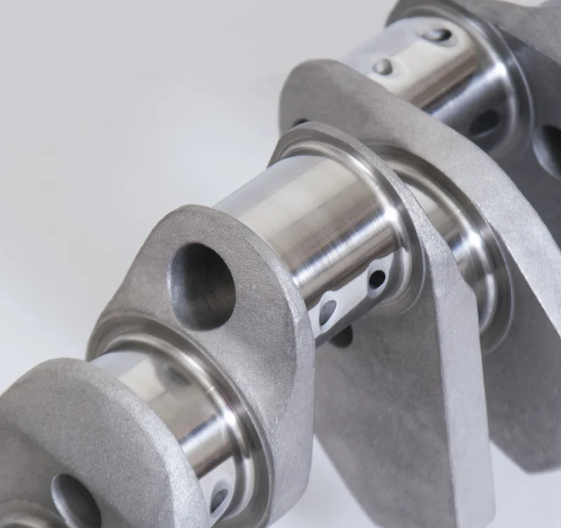 Eagle Chevrolet 350 3.500in Stroke Forged 4340 Featherweight Steel Crankshaft - Back View